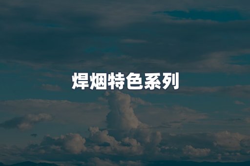焊烟特色系列